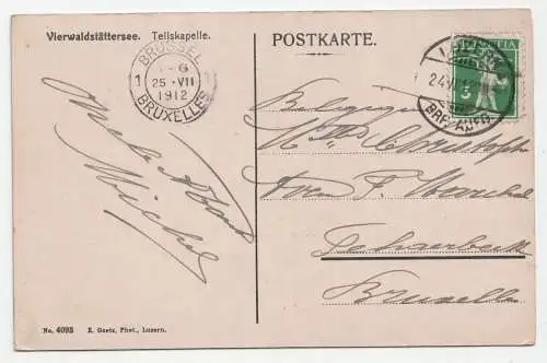 Tellskapelle. jahr 1912