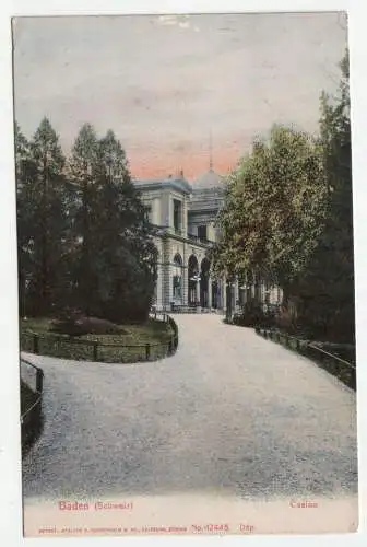 Baden (Schweiz). Casino. jahr 1906