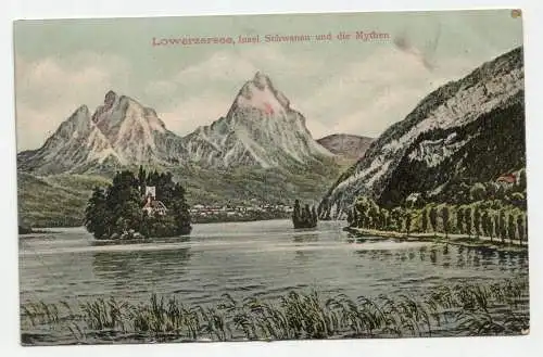 Lowerzersee, Insel Schwanau und die Mythen