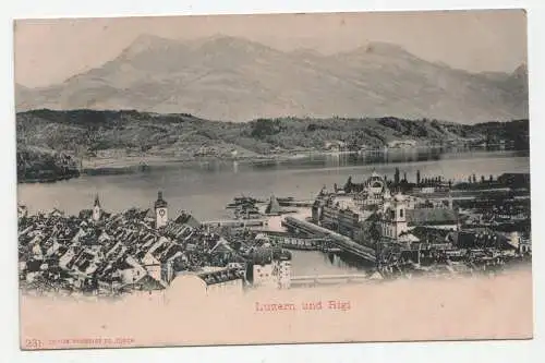 Luzern und Rigi