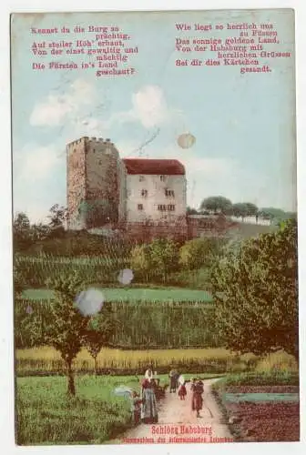 Schlöss Habsburg. jahr 1915