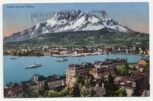 Luzern und der Pilatus