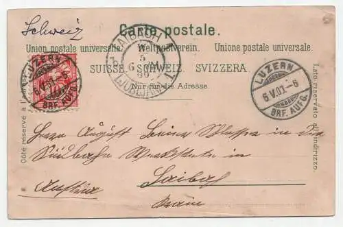 Luzern. jahr 1900