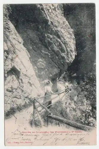 Sentier de Covatannaz. jahr 1902