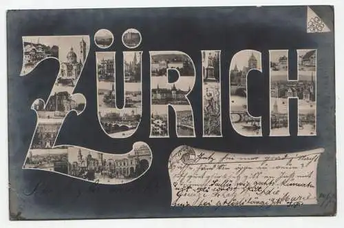 Zürich. jahr 1904