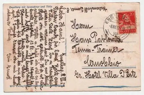 Engelberg mit Spannörter und Titlis