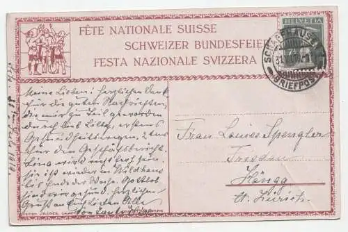 Schaffhausen. jahr 1919