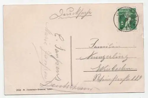 Luzern mit Rigi. jahr 1911