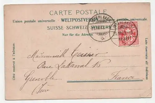 Rosenlaui. Wellhorn u. Rosenlauigletscher. jahr 1903