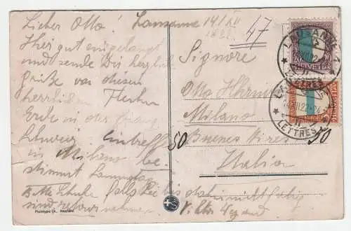 Lausanne - Ouchy. jahr 1922