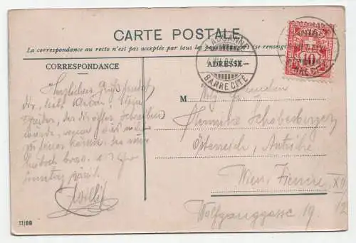 Montreux. Vue d ensemble: Veytaux, Territet, Clarens, Glion, Mt Pelerin. 1907