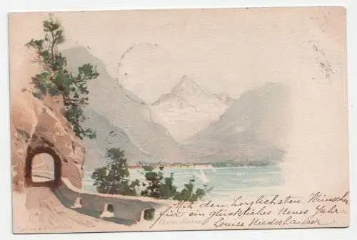 Axenstrasse. jahr 1900