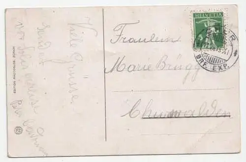 Chur (590 m). jahr 1915