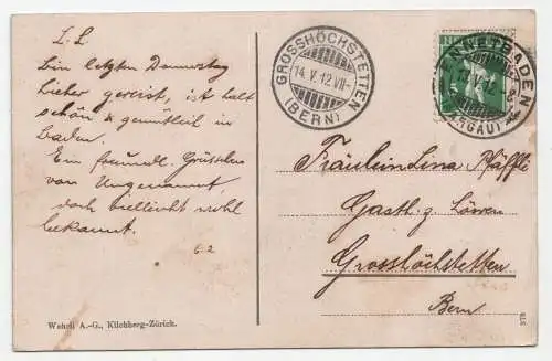 Baden. jahr 1912