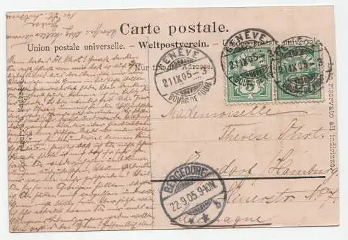 Geneve - Saint-Pierre. jahr 1905