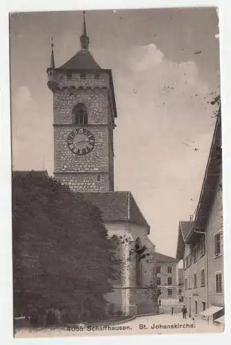 Schaffhausen. St. Johanskirche. jahr 1906