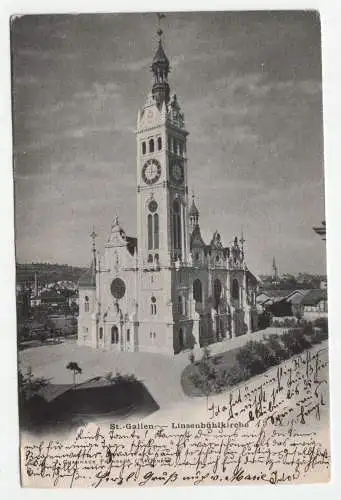 St. Gallen. Linsenbühlkirche. jahr 1904