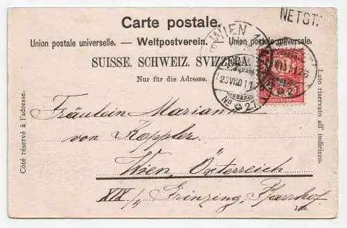 Gruss aus Glarus. jahr 1901