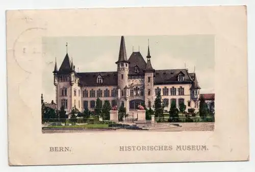Bern. Historisches Museum. jahr 1909