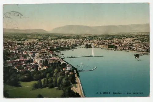 Geneve - Vue generale. jahr 1910