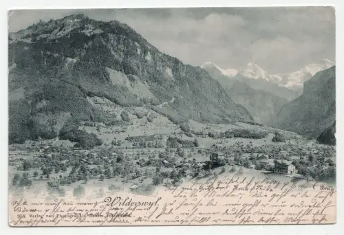 Wilderswyl. jahr 1899