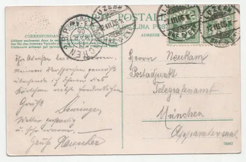 Luzern und die Alpen. jahr 1906