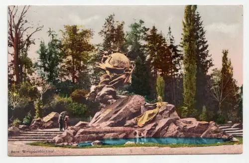 Bern. Weltpostdenkmal. jahr 1911