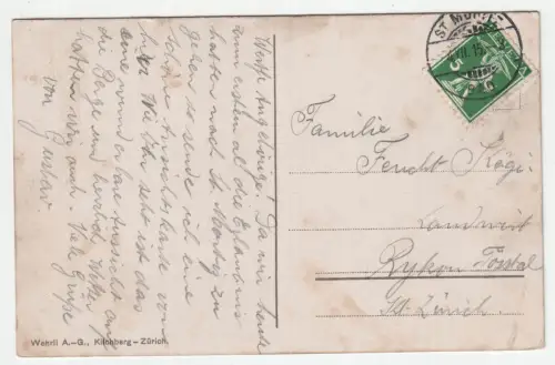 St. Moritz & Piz Kesch. jahr 1915