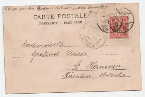 Geneve - Place Neuve. jahr 1907