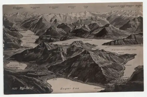 Rigi - Relief.