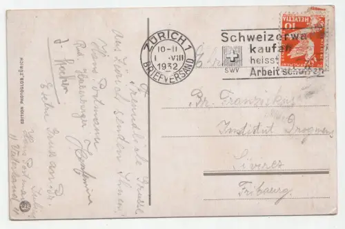 Zürich. Limmat und Sihl