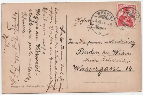 Zürich. jahr 1911