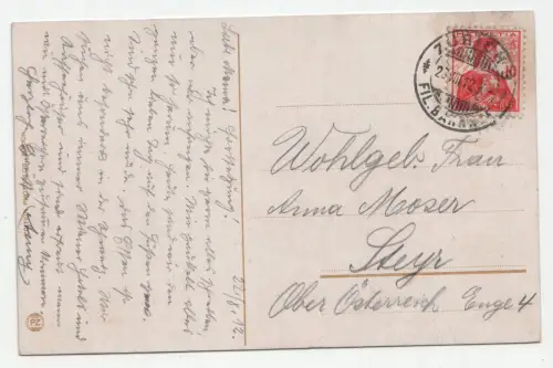 Zürich - Stadthausquai. jahr 1912