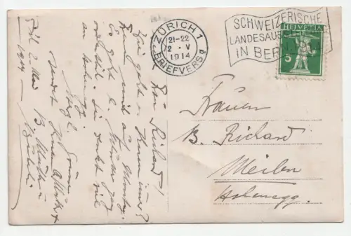 Zürich. jahr 1914