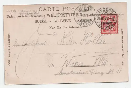 Rigi, Vierwaldstatter See. Zuger See. jahr 1904