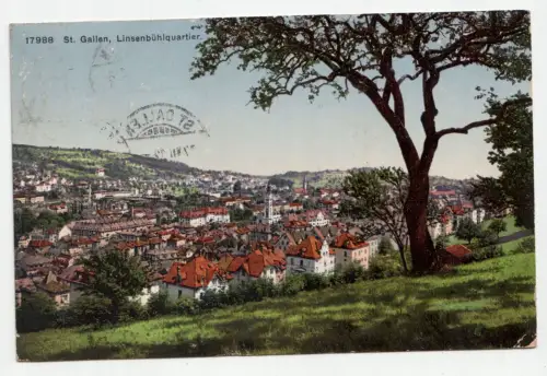 St. Gallen, Linsenbühlquartier. jahr 1912