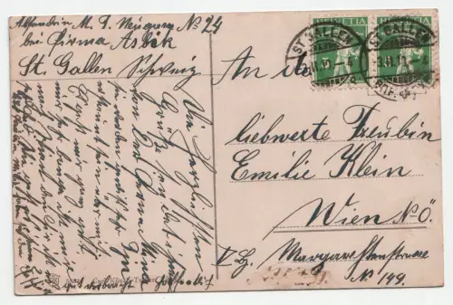 St. Gallen. jahr 1910