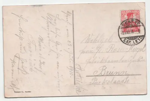 Geneve et rade. jahr 1910