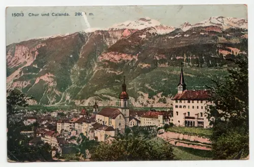 Chur und Calanda. jahr 1909