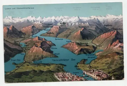 Luzern und Vierwaldstättersee