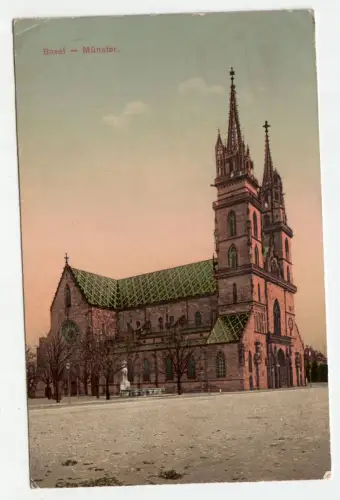 Basel - Münster. jahr 1914