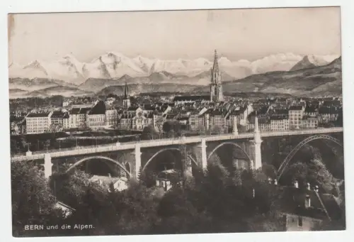 Bern und die Alpen