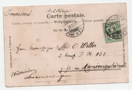 Luzern - Promenade und Rigi. jahr 1903