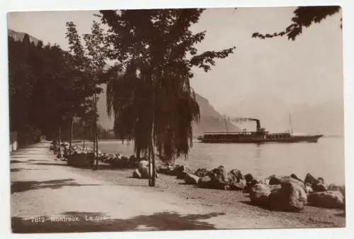 Montreux. Le quai.