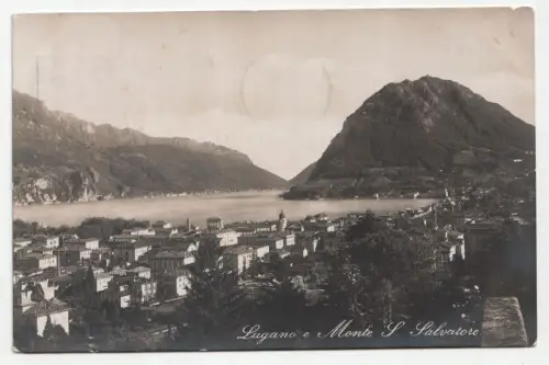 Lugano e Monte S. Salvatore.