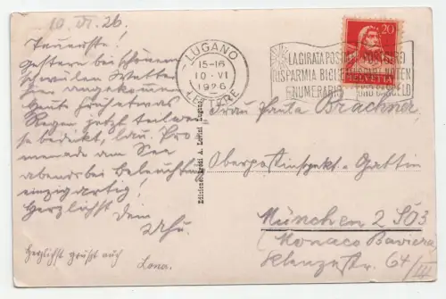 Lugano e Monte S. Salvatore.