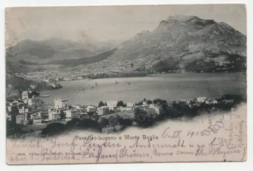 Paradiso-Lugano e Monte Boglia. jahr 1902