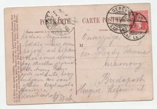 Chamonix et le Mont Blanc. jahr 1908