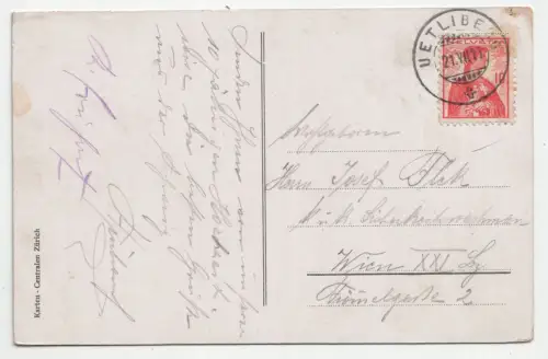 Zürich - Utoquai. jahr 1911