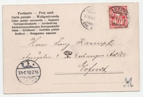 Luzern und Pilatus. jahr 1905